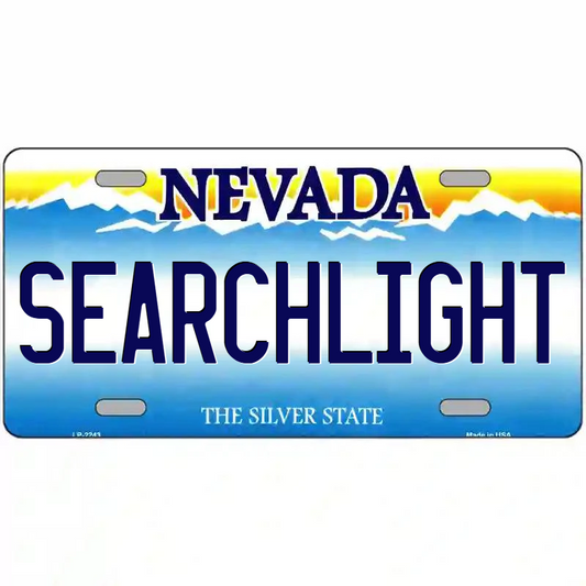 Searchlight Nevada Metal Sign