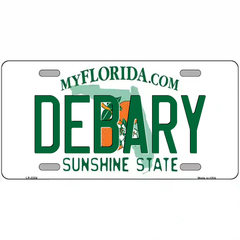 DeBary Florida Metal Sign