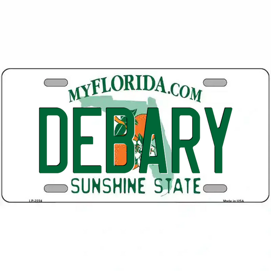 DeBary Florida Metal Sign