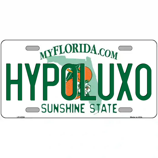 Hypoluxo Florida Metal Sign