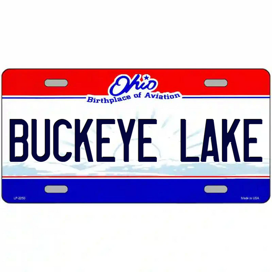 Buckeye Lake Ohio Metal Sign