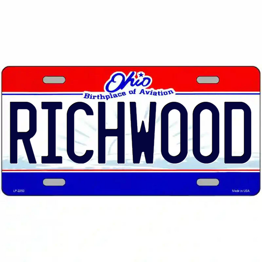 Richwood Ohio Metal Sign