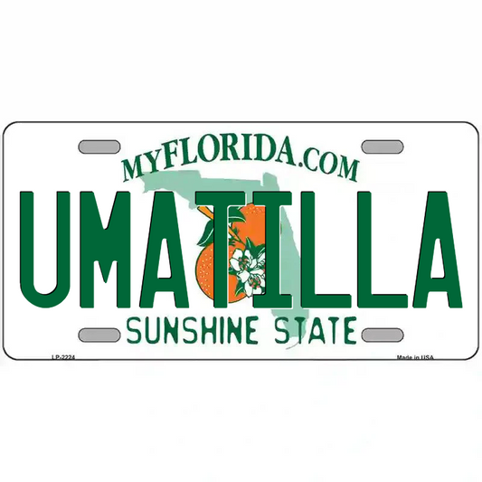 Umatilla Florida Metal Sign