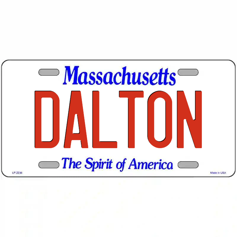 Dalton Massachusetts Metal Sign