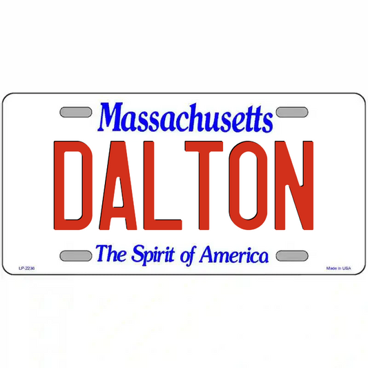 Dalton Massachusetts Metal Sign