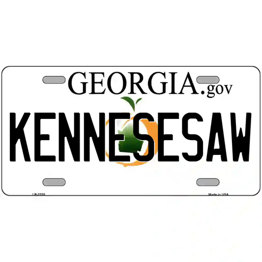 Kennesaw Georgia Metal Sign