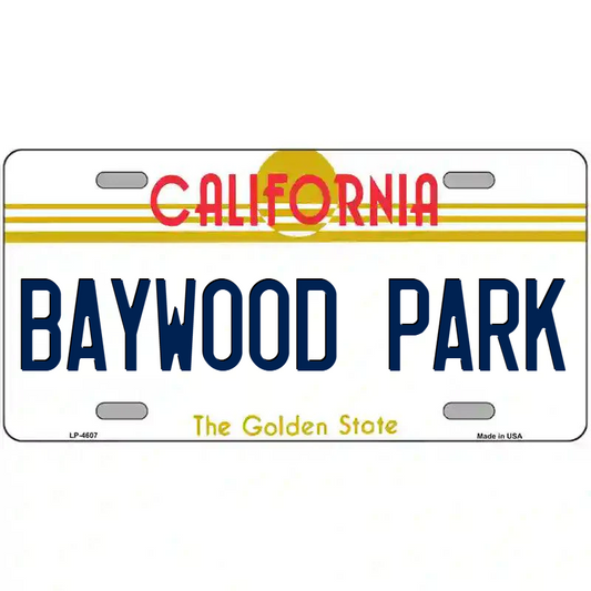 Baywood Park California Metal Sign