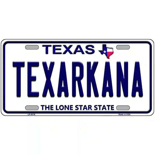 Texarkana Texas Metal Sign