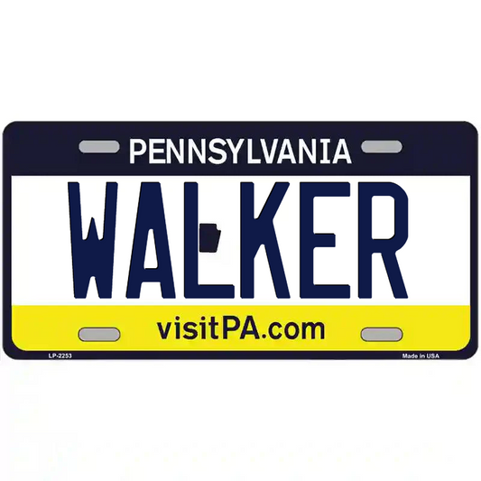 Walker Pennsylvania Metal Sign