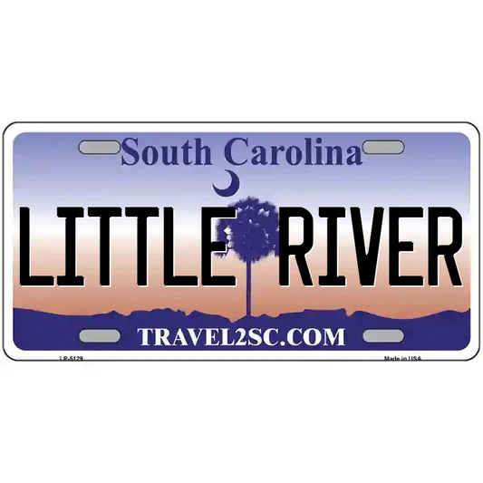 Little River South Carolina Metal Sign