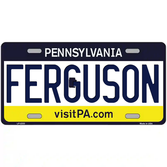 Ferguson Pennsylvania Metal Sign