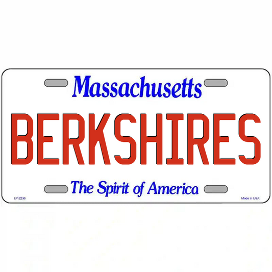 Berkshires Massachusetts Metal Sign