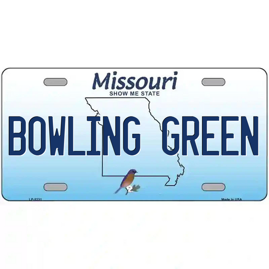 Bowling Green Missouri Metal Sign