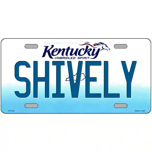 Shively Kentucky Metal Sign