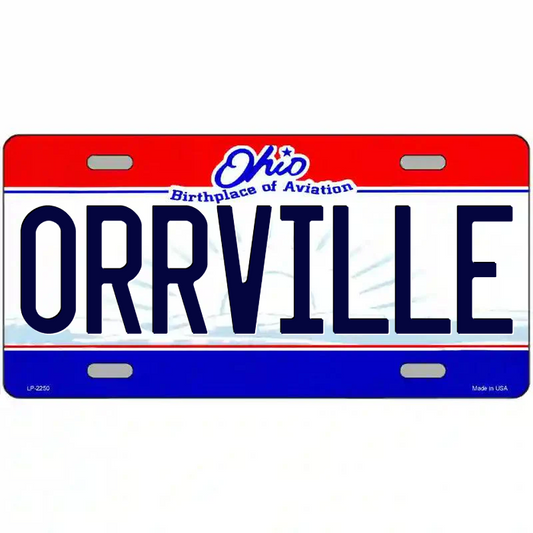 Orrville Ohio Metal Sign