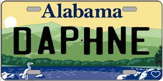 Daphne Alabama Metal Sign