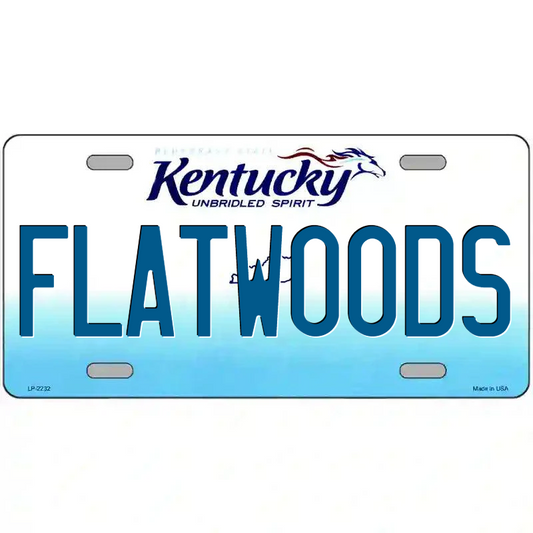 Flatwoods Kentucky Metal Sign