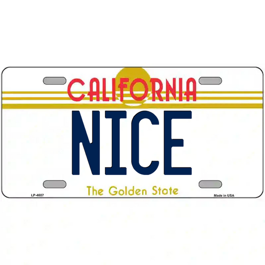 Nice California Metal Sign