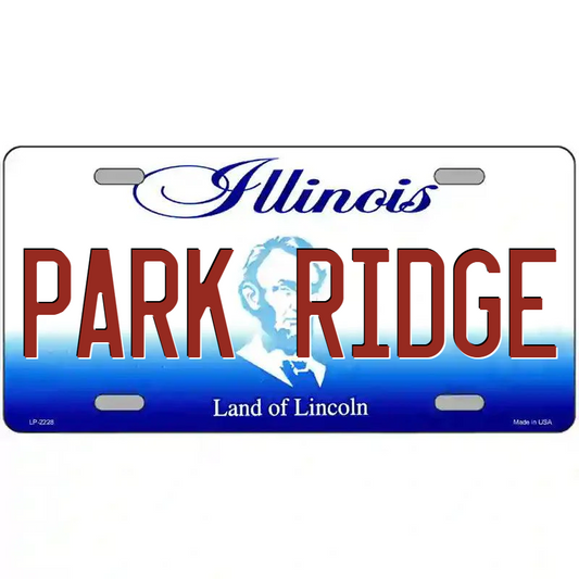 Park Ridge Illinois Metal Sign