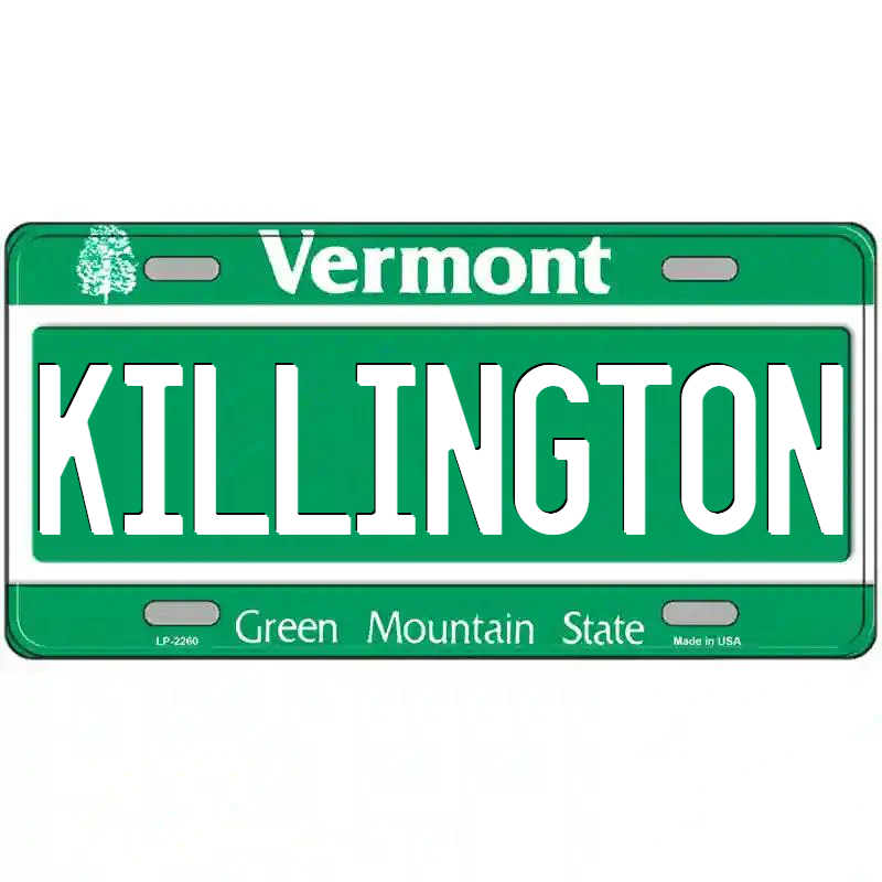Kiillington Vermont Metal Sign