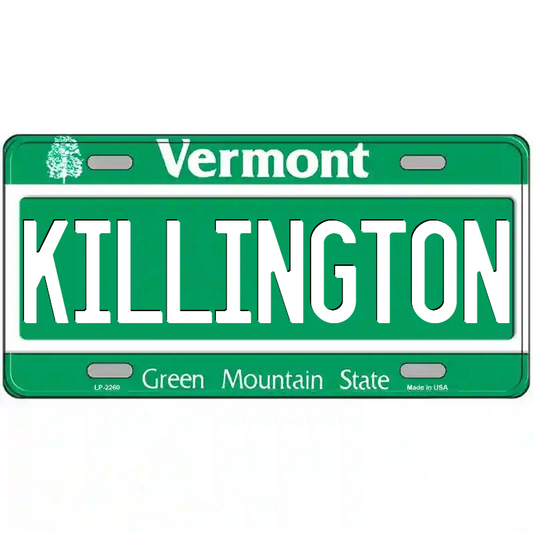 Kiillington Vermont Metal Sign