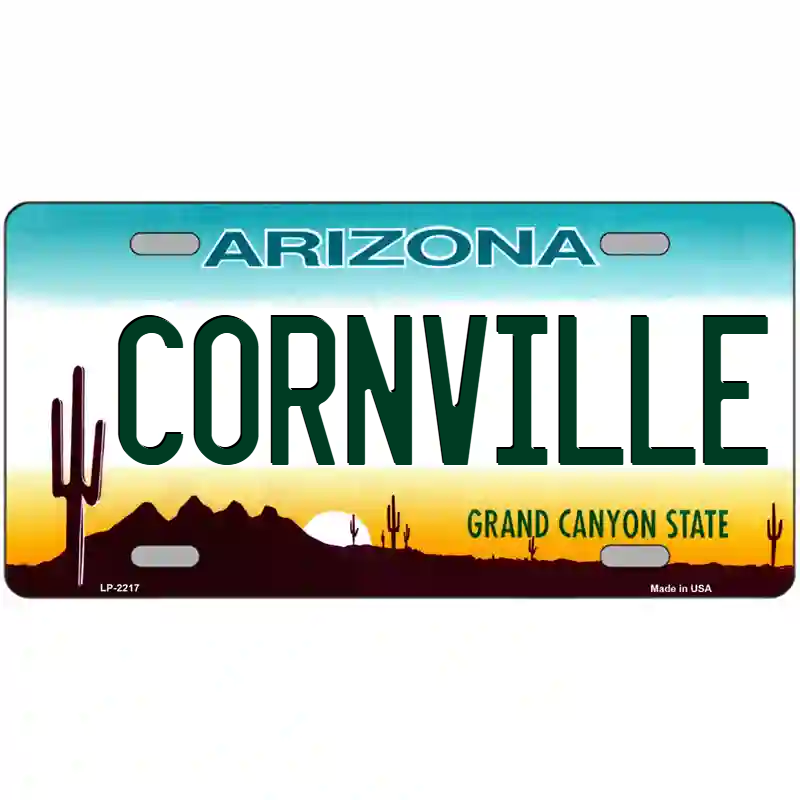 Cornville Arizona Metal Sign