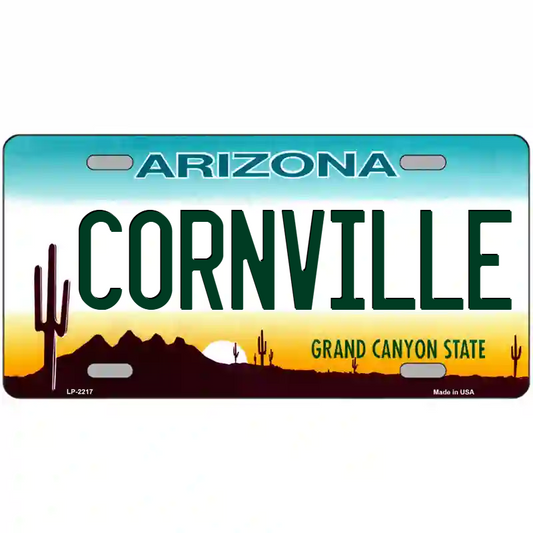Cornville Arizona Metal Sign