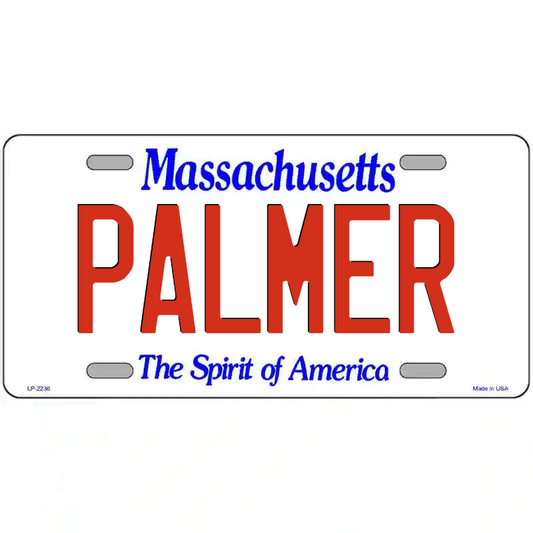 Palmer Massachusetts Metal Sign
