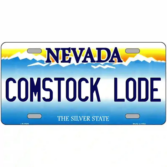 Comstock Lode Nevada Metal Sign