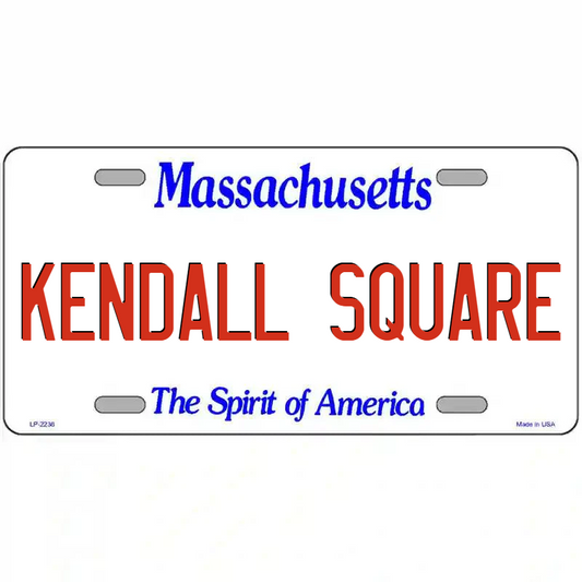 Kendall Square Massachusetts Metal Sign