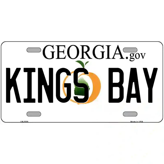 Kings Bay Georgia Metal Sign