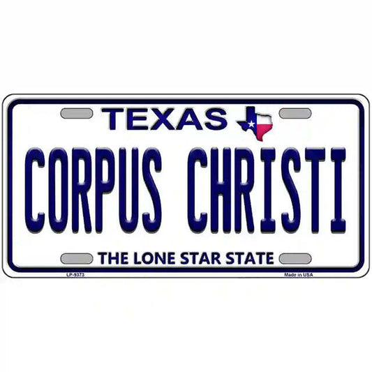 Corpus Christi Texas Metal Sign