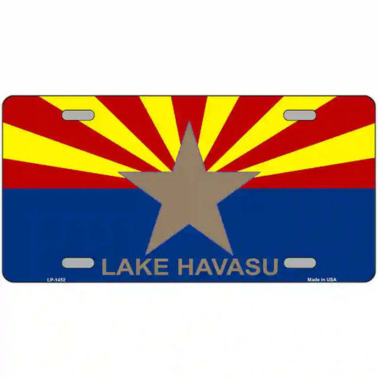 Lake Havasu Arizona Flag Metal Sign