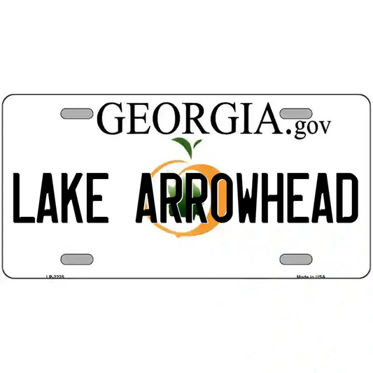 Lake Arrowhead Georgia Metal Sign