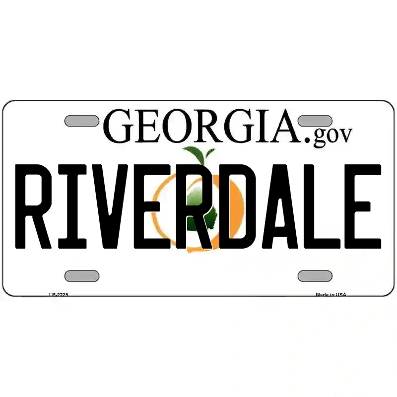 Riverdale Georgia Metal Sign