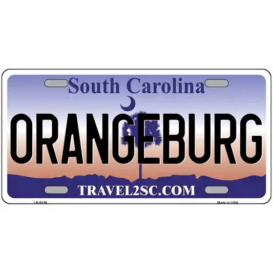 Orangeburg South Carolina Metal Sign
