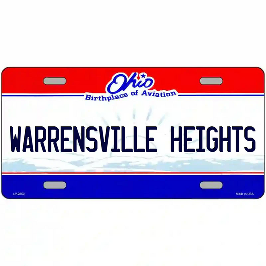 Warrensville Heights Ohio Metal Sign