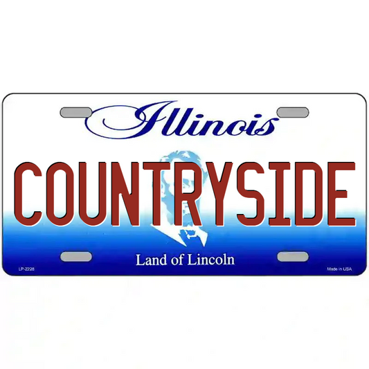 Countryside Illinois Metal Sign