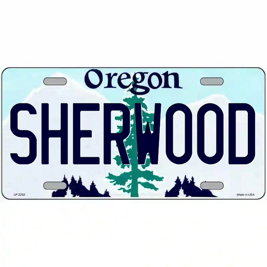 Sherwood Oregon Metal Sign