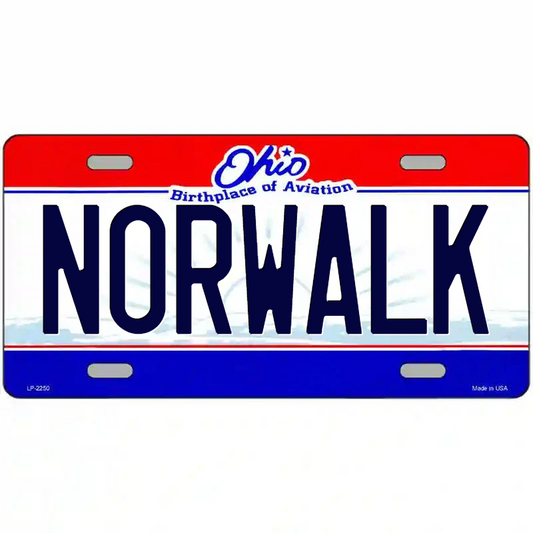 Norwalk Ohio Metal Sign
