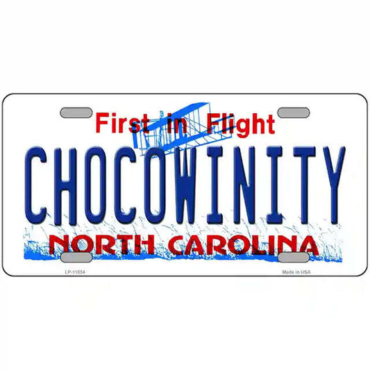 Chocowinity North Carolina Metal Sign