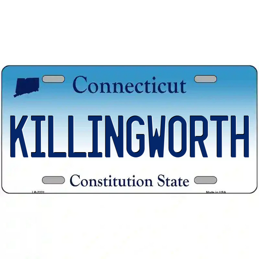Killingworth Connecticut Metal Sign