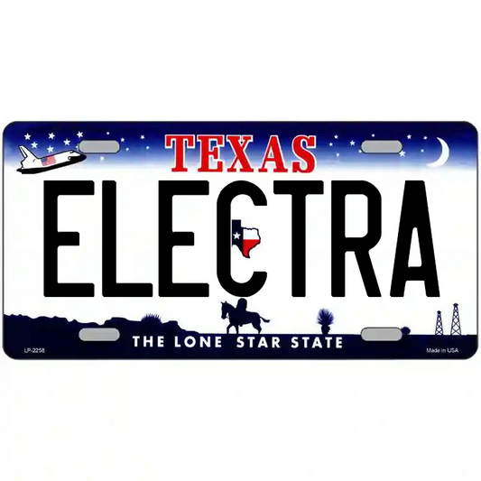 Electra Texas Metal Sign