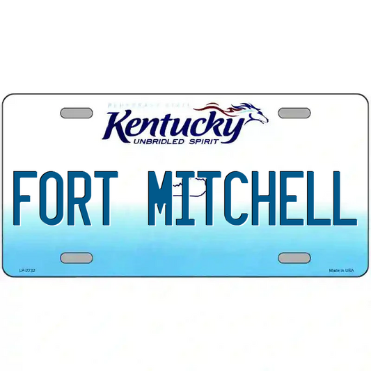 Fort Mitchell Kentucky Metal Sign