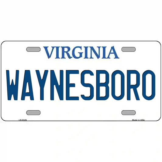 Waynesboro Virginia Metal Sign