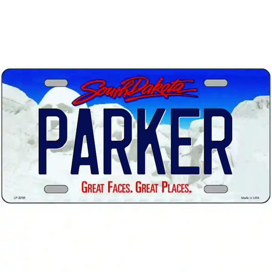 Parker South Dakota Metal Sign