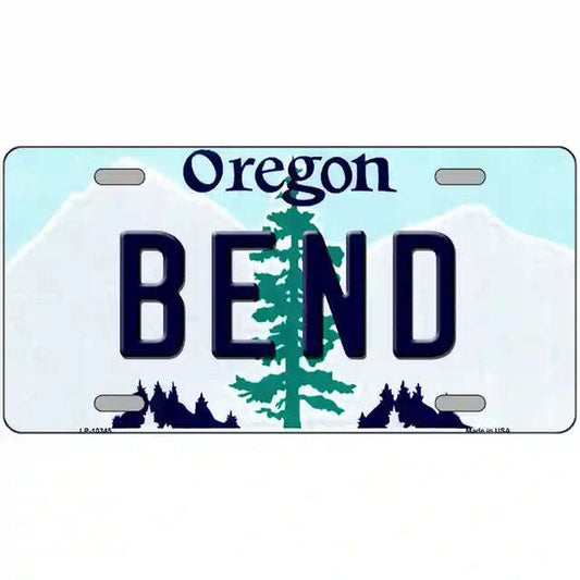 Bend Oregon Metal Sign