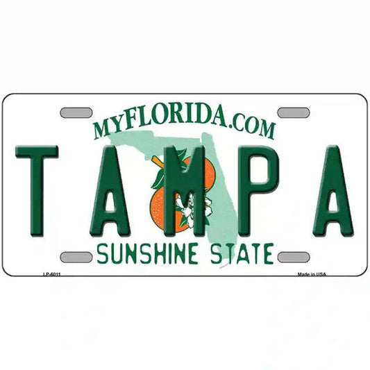 Tampa Florida Metal Sign