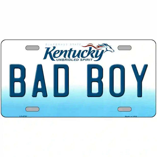 Bad Boy Kentucky Metal Sign
