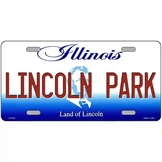 Lincoln Park Illinois Metal Sign
